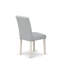 4B09FB00C0634B04B8215FA48BC9A39F 7-Pc Dining Room Table Set - 6 Dining Chairs with Upholstered Seat and a Rectangular Table - Linen White Finish