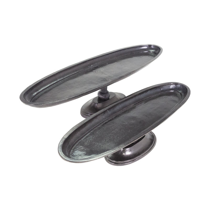 Serigo Metal Tray - Set of 2