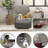 Polyester Box Cushion Recliner Slipcover-1389068903