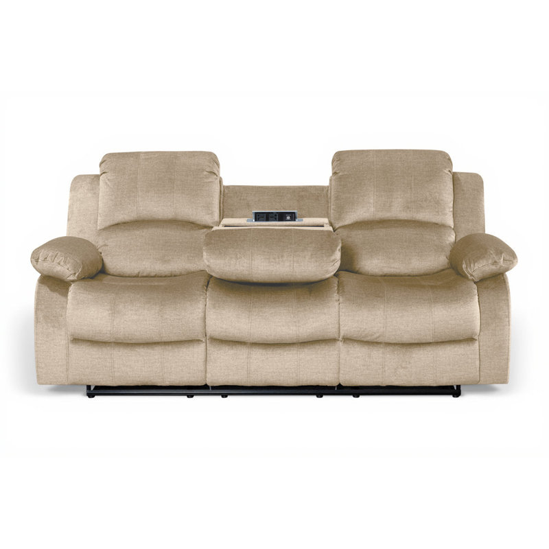 Alaiyna Wide Home Theater Recliner Recliner, 3, Oatmeal