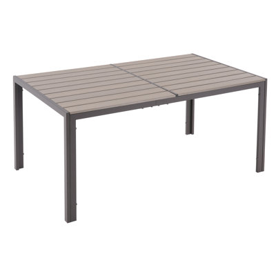 outdoor 59.1× 35.5"  Rectangle Dining Table
