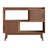 44" Sideboard Buffet Cabinet With Outlet - Storage Cabinet For Office, Bedroom Storage Cabinet, Hallway Storage Cabinet, Console Storage Cabinet-680444277-675673676