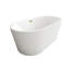 Baignoire 59 po en blanc brillant avec bordure 59 po-105505820