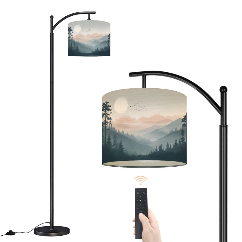 Lampe sur pied Arc Misty