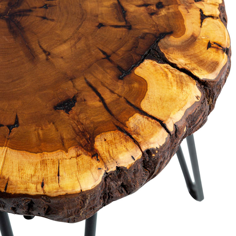 Calexico Solid Wood Top End Table