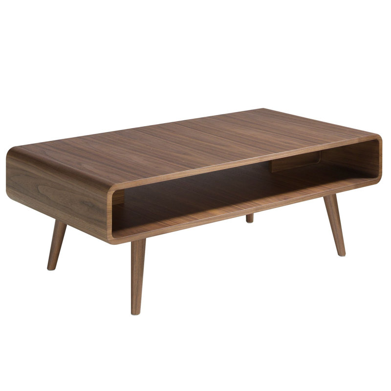 Solid Wood Coffee Table with Storage