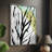 No Deckle Tropical Moderne V Framed Print - Solid Wood-1462942308