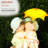 20"H Boy and Girl with Umbrella Garden Statue