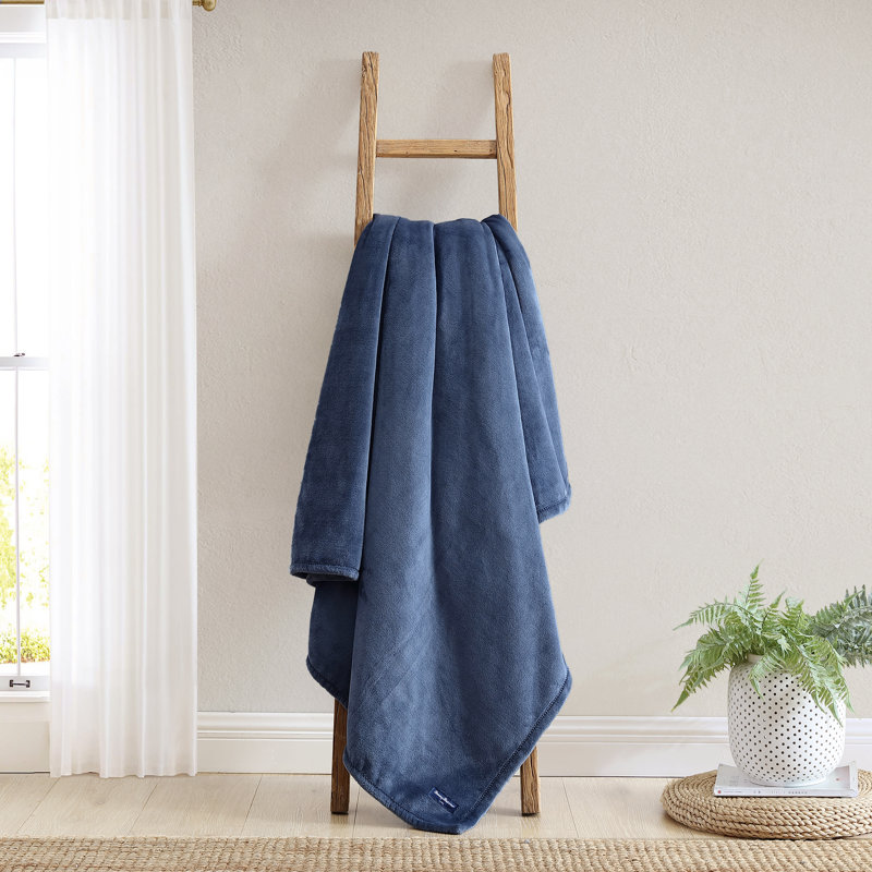 Blanket, Twin, Medium Blue