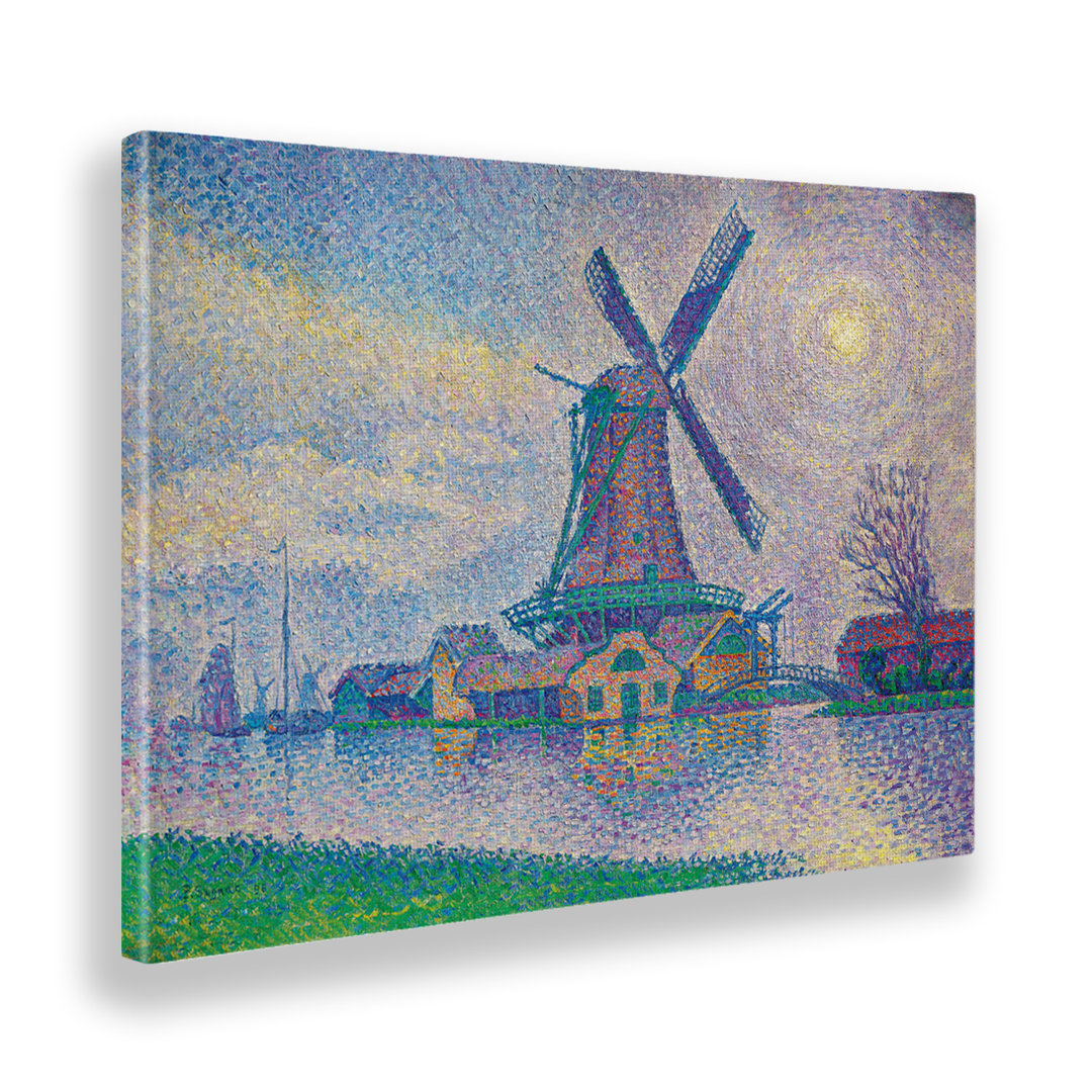 Wandbild Dedam Mill von Paul Signac