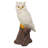 28"H Owl on Tree Trunk Garden Statue