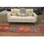Tapis de couloir géométrique bleu 3x11