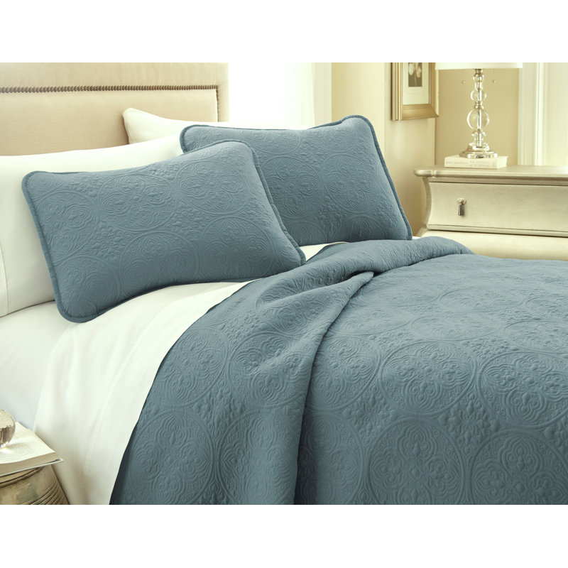 Polyester Quilt, Full/Queen, Teal