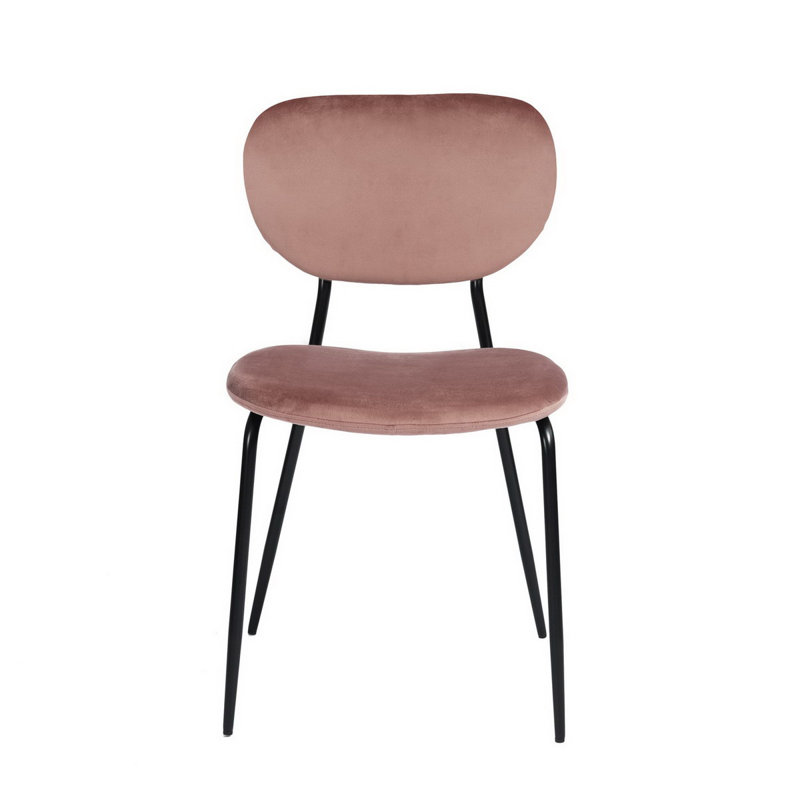 Felix Upholstered Dining Chair, Rose