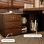 Bureau en bois massif en forme de L brun noyer + en fer avec bureau à 3 tiroirs-1970715989-1970715984