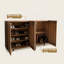 Grande armoire à chaussures moderne et simple