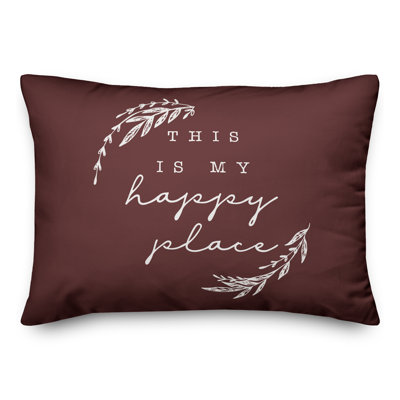 Outdoor Reversible Throw Pillow