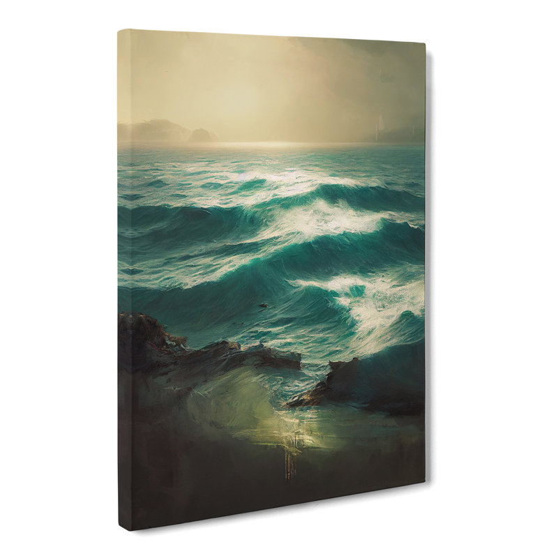 Seascape Realism Vol.2 - Wrapped Canvas, 50cm H x 35cm W x 3cm D