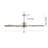 Avgoustinos DC Ceiling Fan with LED Light and Remote-483043455-483043451