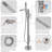 Floor Waterfall Faucet with Diverter-88920908