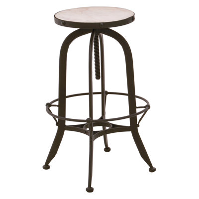Counter Stool with Metal Frame