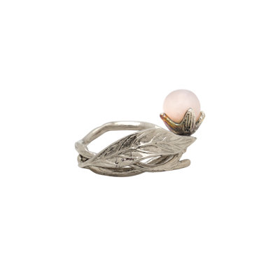 Hyaline Pink Napkin Ring Set