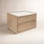 2 - Drawer Nightstand in Dark Grey-1347834577
