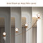 Modern Lighted Wall Mounted Bathroom Mirror in Clear-1175666746
