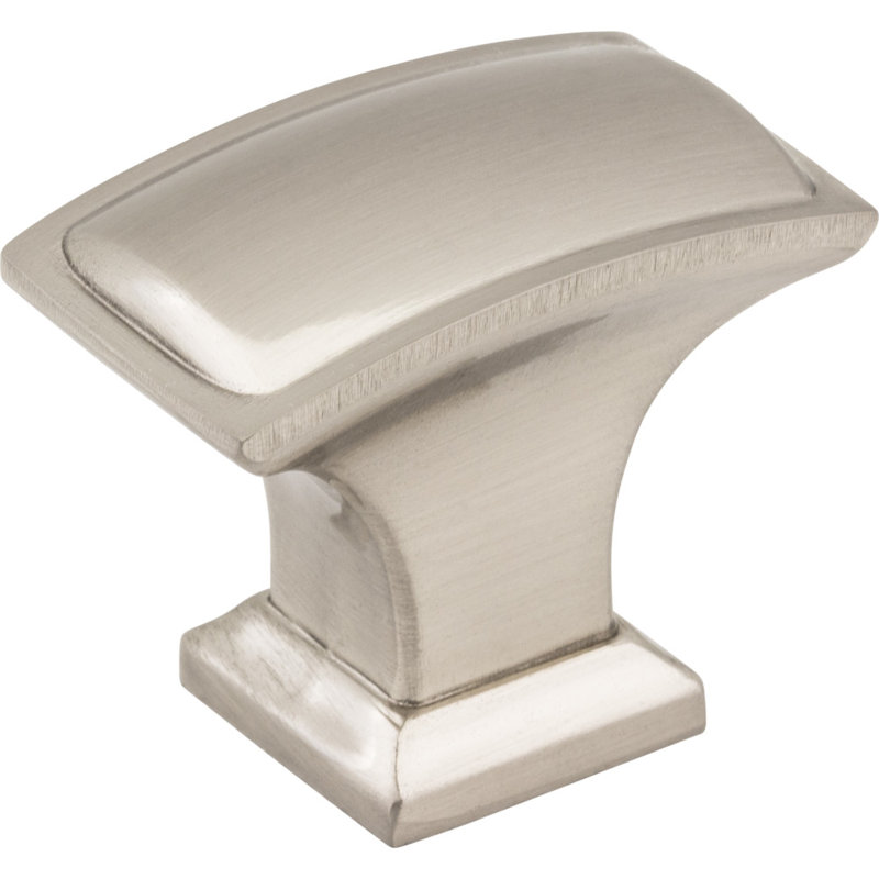 Annadale Square Knob, Satin Nickel, 1 1/4"