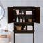 Rangement autoportant au-dessus de la toilette de 63 po H-1696947589
