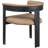 Romeo Finished Upholstered Back Arm Chair-1419104628-1412505325