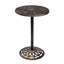 Table d'extérieur Athanasia L 27,5 po x l 27,5 po
