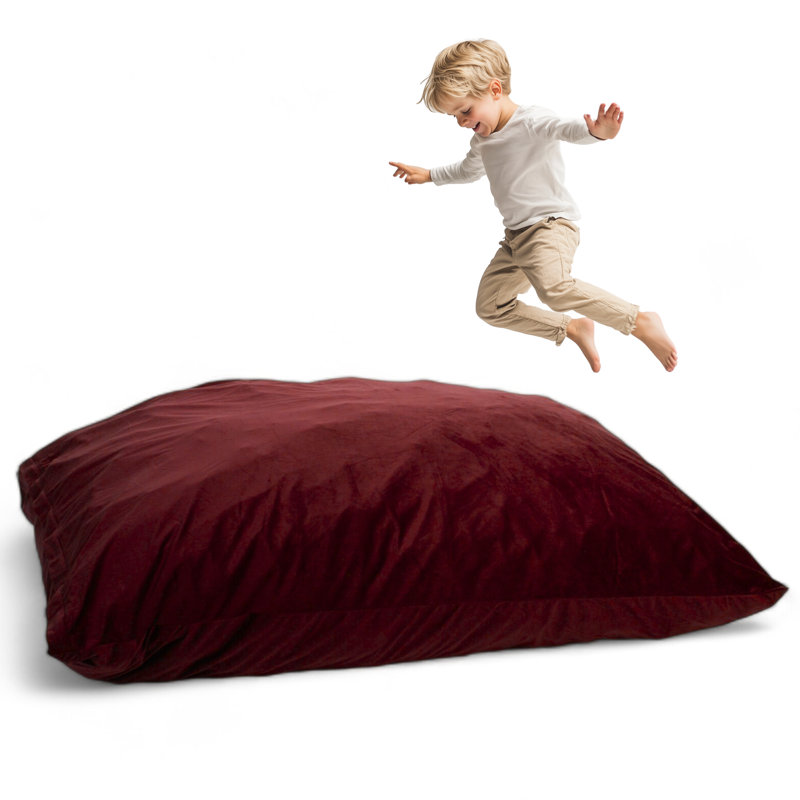  | Fauteuil à billes 5,5 pi | Housse amovible lavable, Burgundy