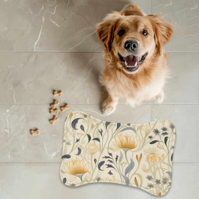 Tapis vert pâle 1 pièce