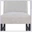Ensemble de salle à manger 5 pièces Table rectangulaire en faux marbre blanc de style contemporain-729984720