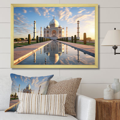 Islam Art Taj Mahal I - Islamic Canvas Prints