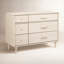 Lolly 6-Drawer Assembled Double Dresser-699398869