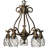 Plantation 5-Light Pineapple Chandelier-1010142710