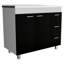 Armoire Ferretti, trois tiroirs, porte double, quatre pieds