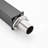 Modern Bathroom Faucet, Stainless Steel, Matte Black Finish, With Drain Assembly For Decoration Project 2 Tap, Single Hole, Enhancement-121627584