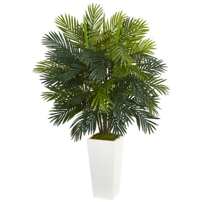 Areca Palm Artificial Plant in Tower Planter