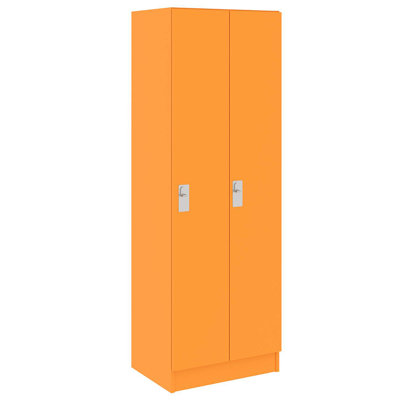 Double Wide Two Compartment Classroom Cabinet Locker With Door