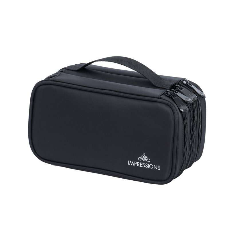 Organisateur de trousse de maquillage de voyage à 4 compartiments avec trousse de maquillage