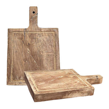 Toledo Acacia Wood Cutting Boards Set of 3 by HomArt