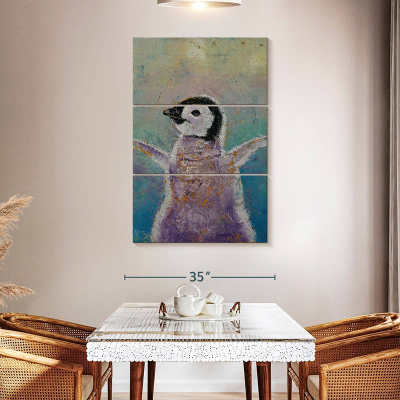 Brampt Baby Penguin, 50" H x 32" W