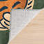 Tapis lavable à motif tigre sauvage de Society6-134928217