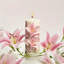 White Silicone Tulip Candle Mold