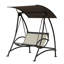 Balancelle de patio durable à 2 places avec de multiples caractéristiques pour le plaisir en plein air