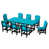Bleu Aruba / noir est en rupture de stock