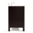 Flynt 61'' Single Bathroom Vanity with Carrara Marble Top-64627268